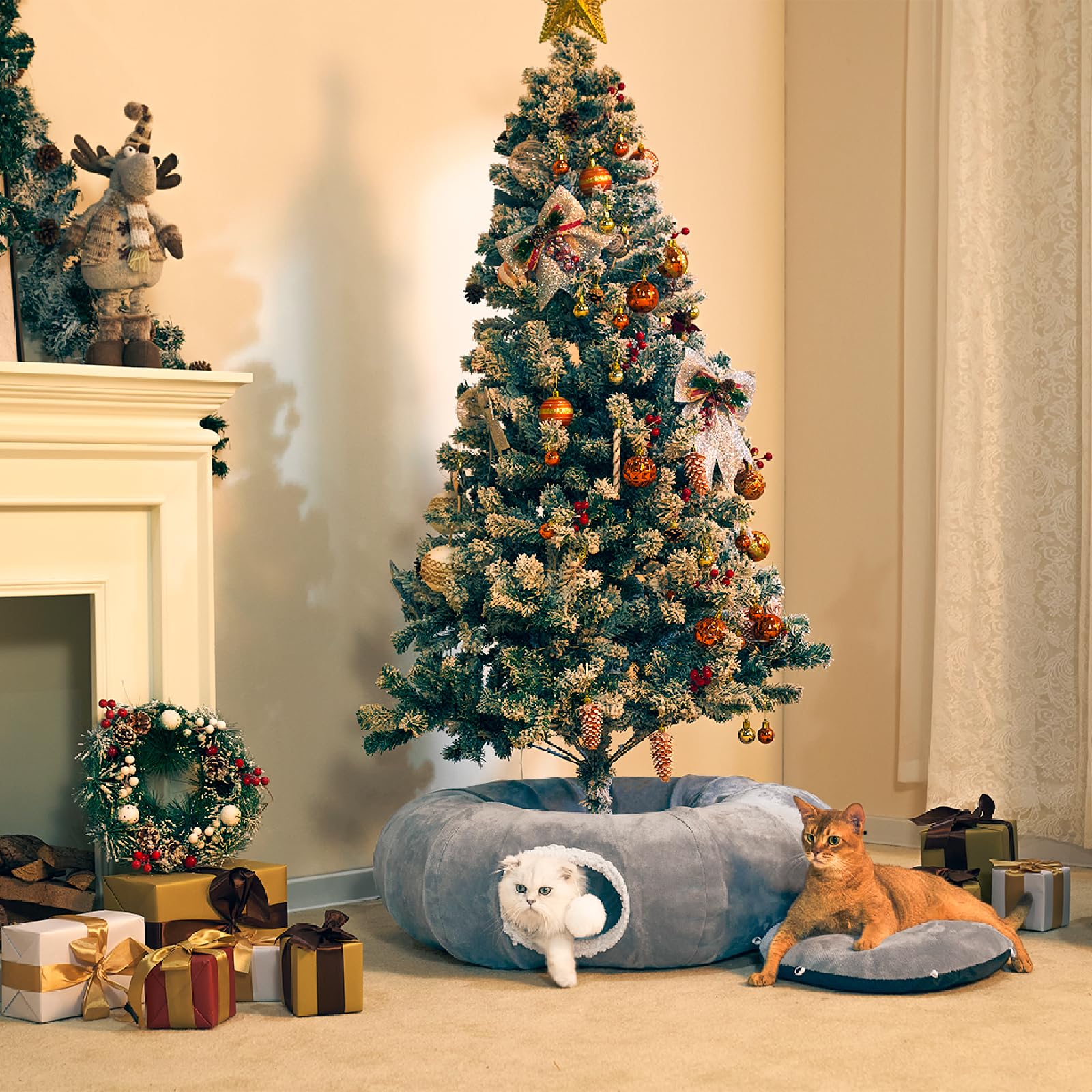 Nxwjoy center bed is removable and machine washable for easy cleaning