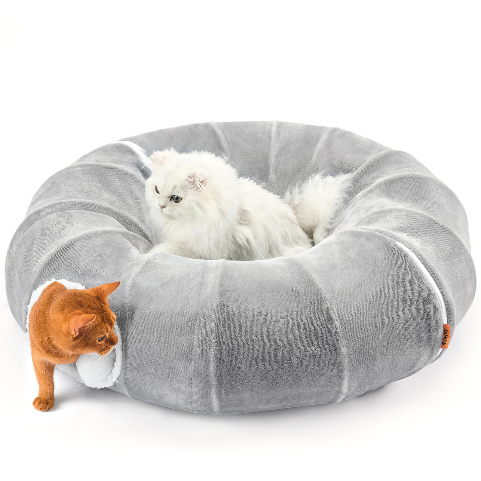 Nxwjoy tunnel bed supports multi-cat fun in shared spaces
