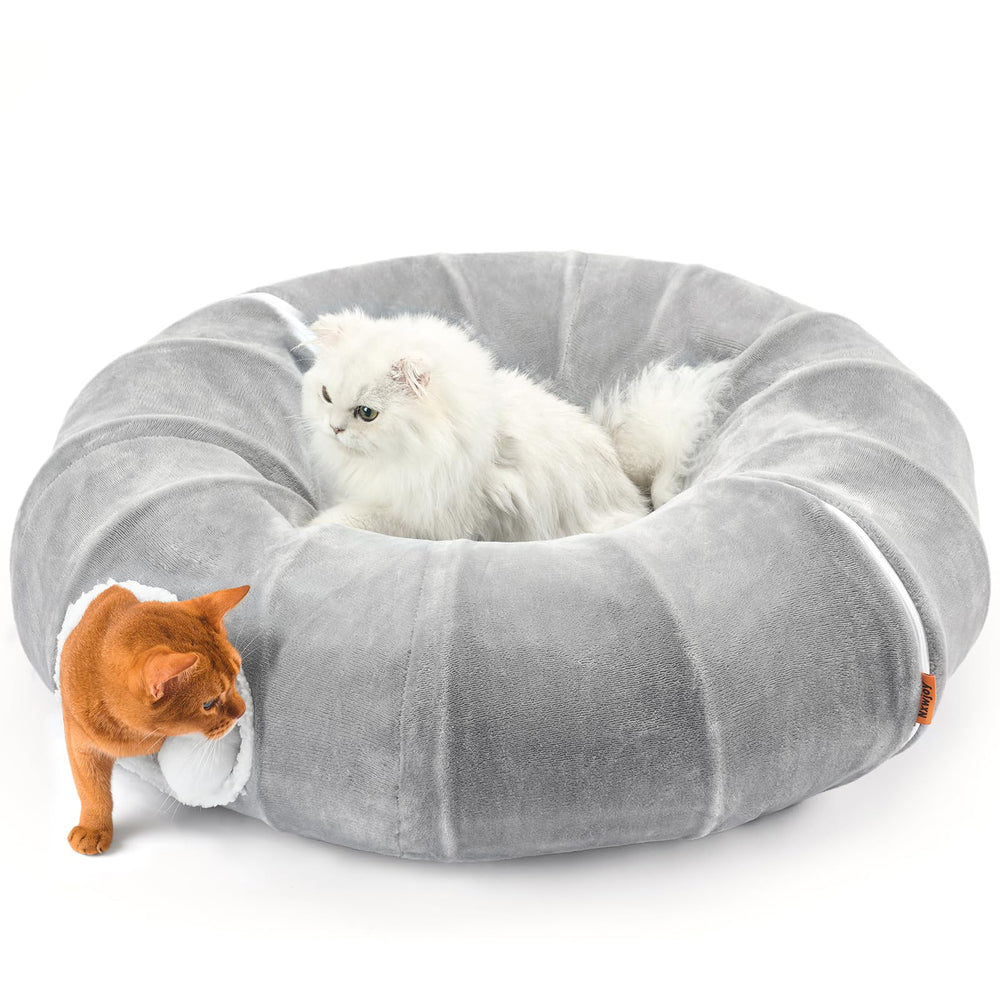 Nxwjoy tunnel bed supports multi-cat fun in shared spaces