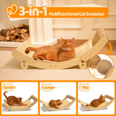 Nxwjoy large-31-5-inch-sisal-bed demonstrates extra surface area for scratching and lounging.