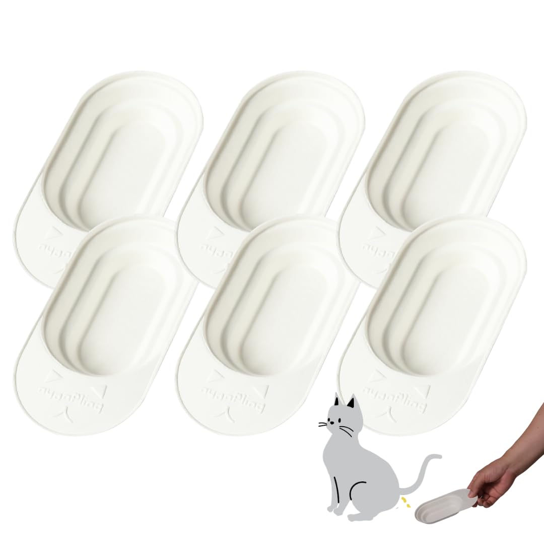 Nyanpling pet urine collection 6-pack trays designed for easy at-home midstream sampling