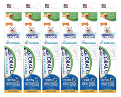 Nylabone Advanced Oral Care Natural Toothpaste tube highlights peanut-flavored brushing for pets