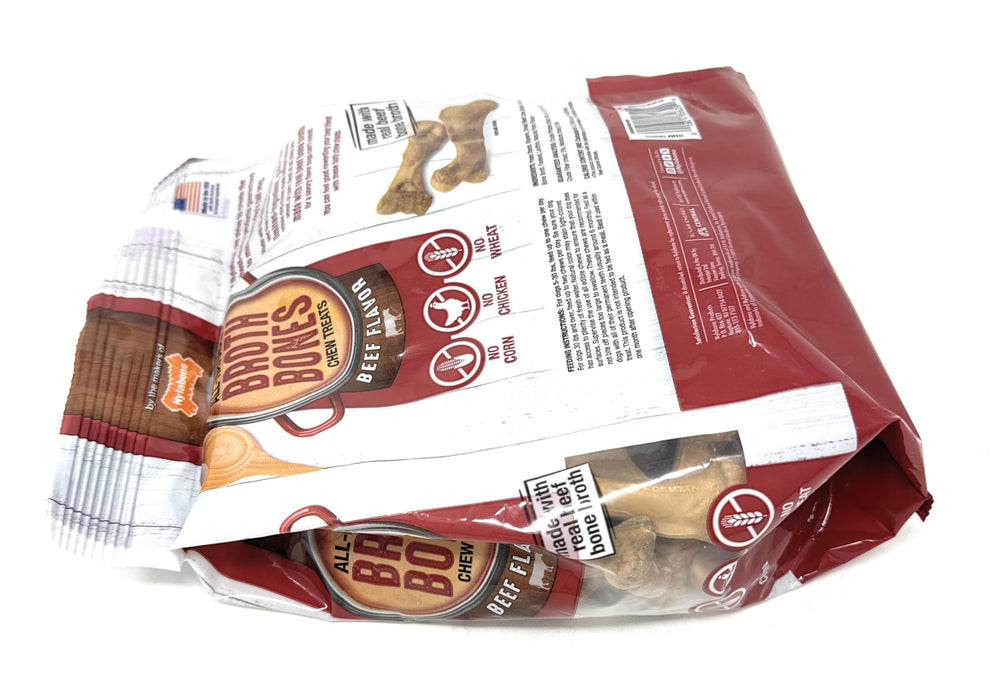 Nylabone Beef Broth Bones dehydration process demonstrates careful preparation.