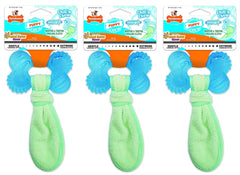 Nylabone Chill 'n Chew puppy toy small with textured grooves for gum soothing relief