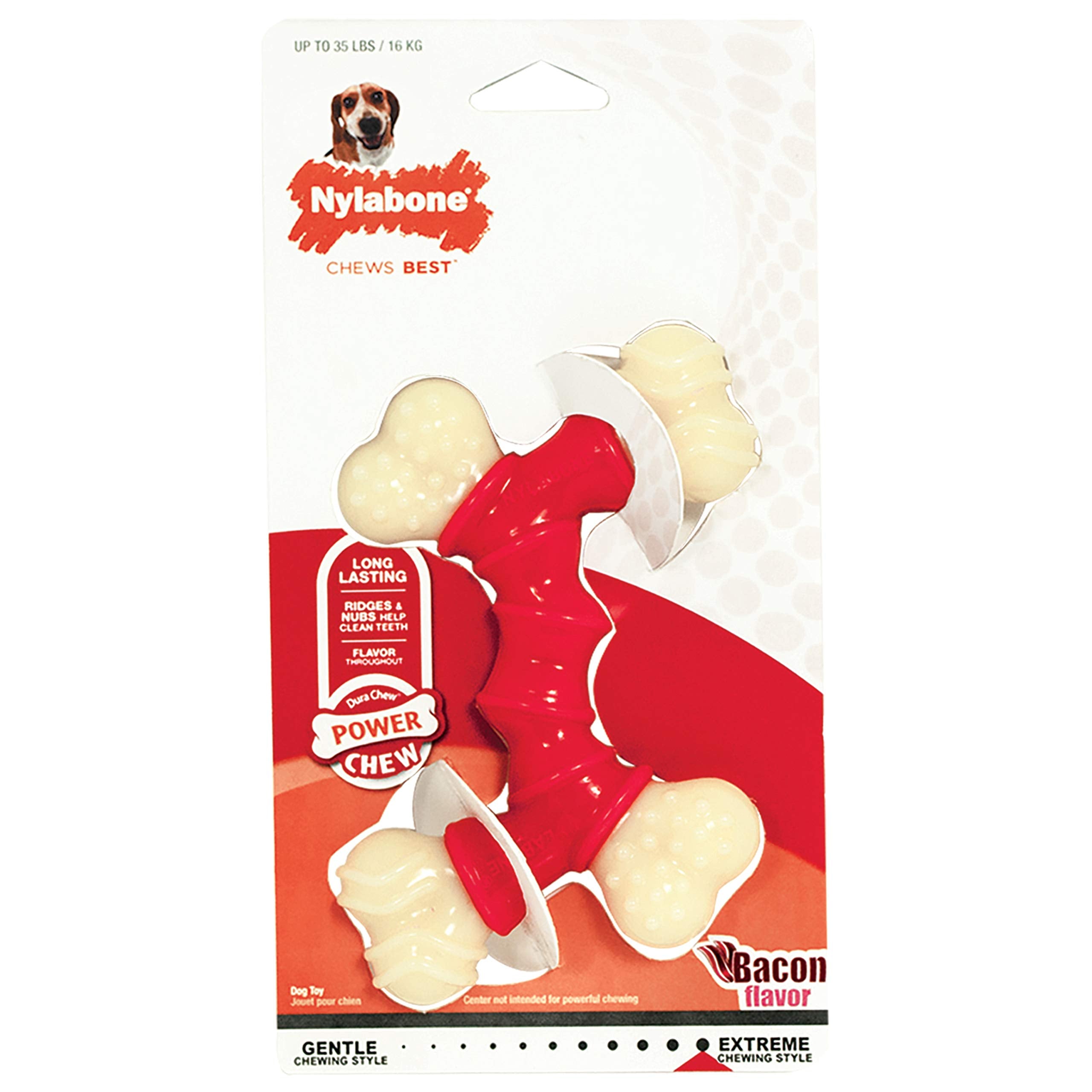 Nylabone Diseño seguro para masticadores agresivos.