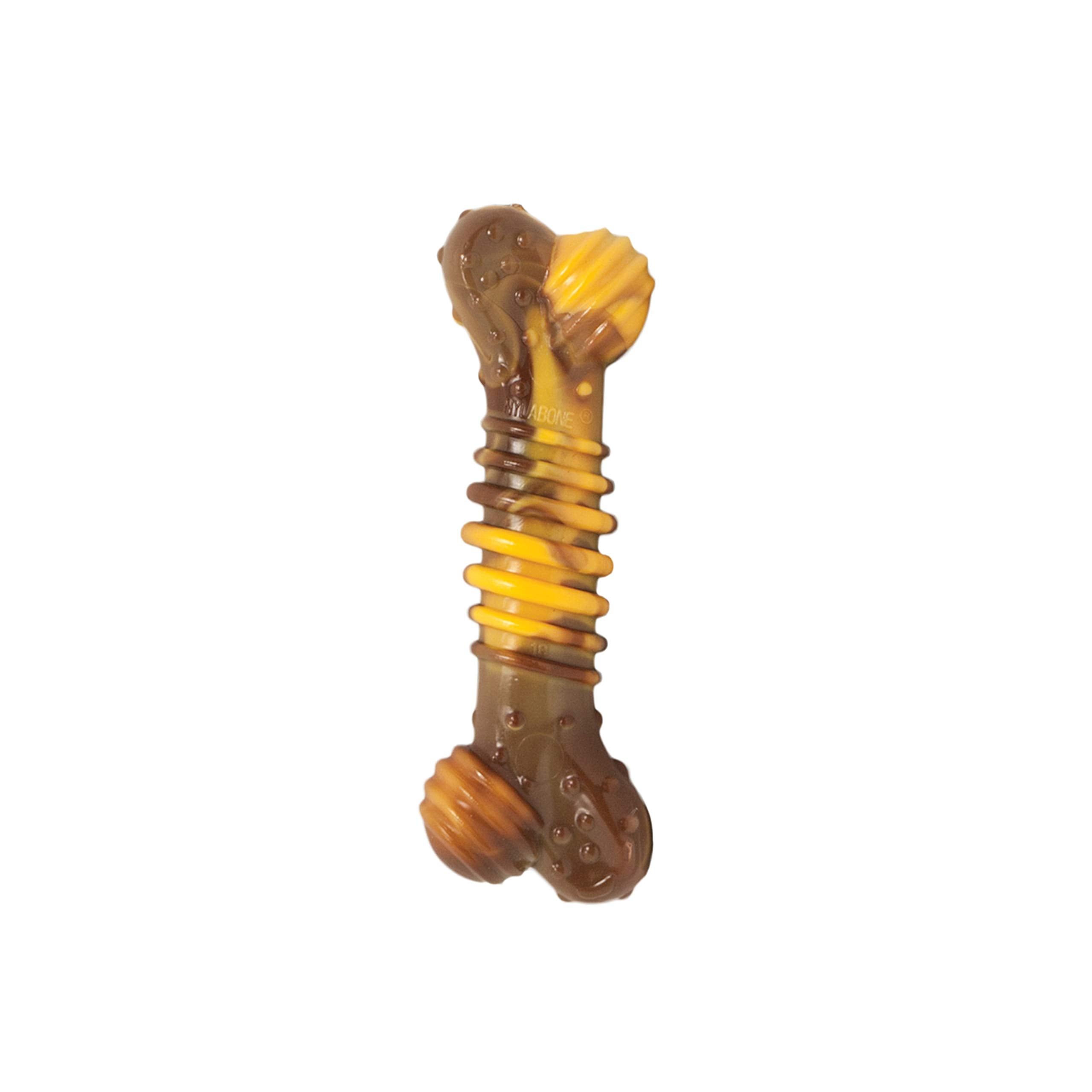 Nylabone Flavor Frenzy XL durable nylon construction for power chewers.