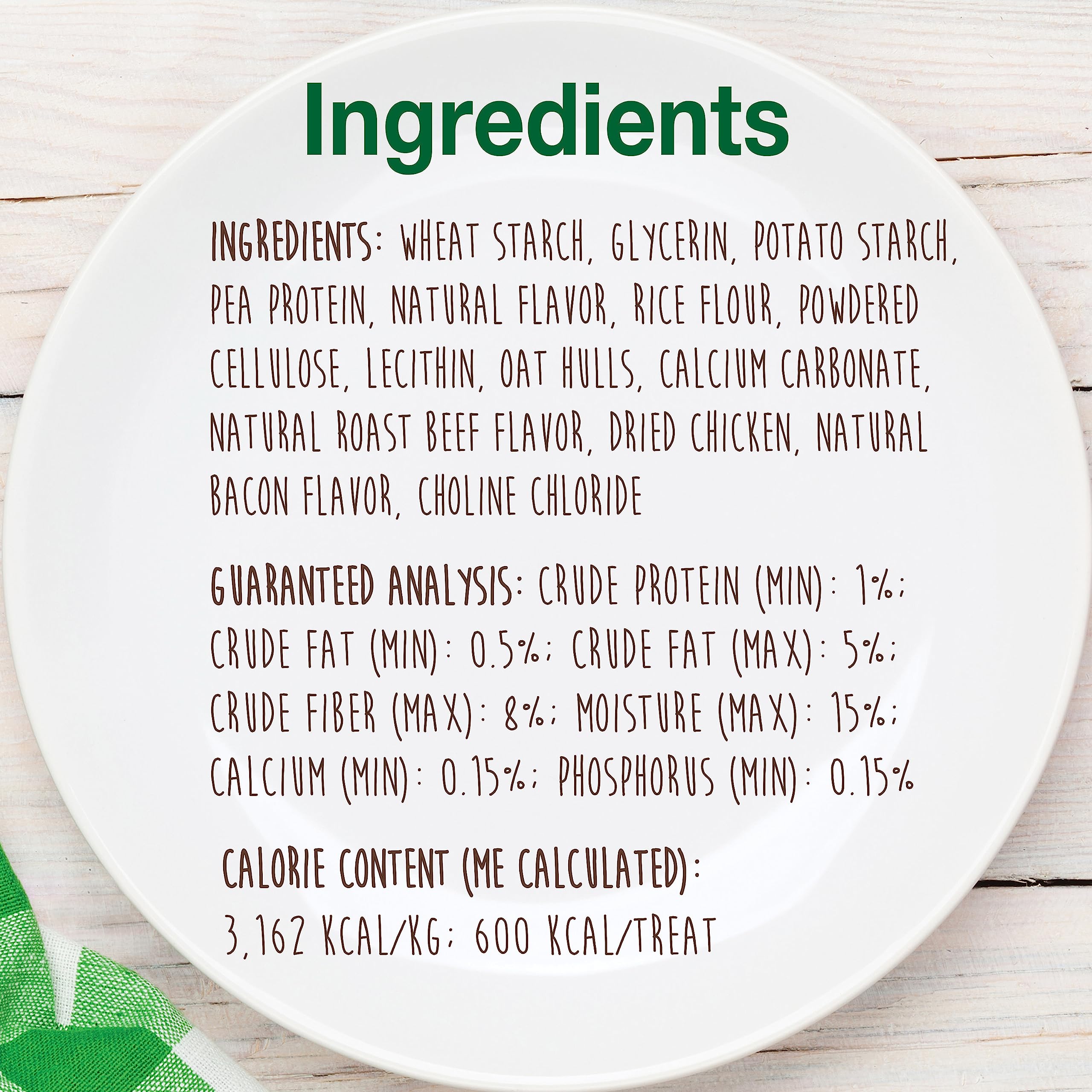 Nylabone Healthy Edibles no-salt-artificial-preservatives closeup signals a healthier treat option.