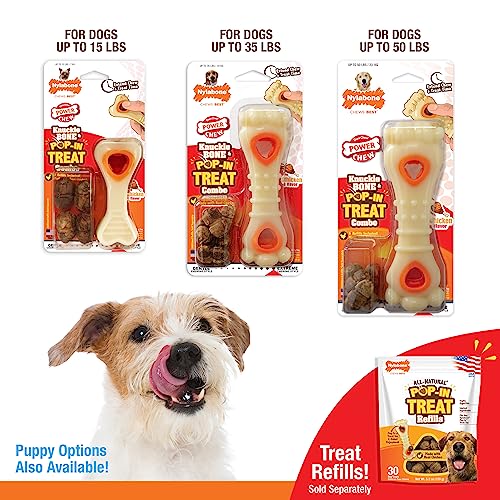 Nylabone Knuckle Bone Pop-In: enriquecimiento cognitivo durante el juego.