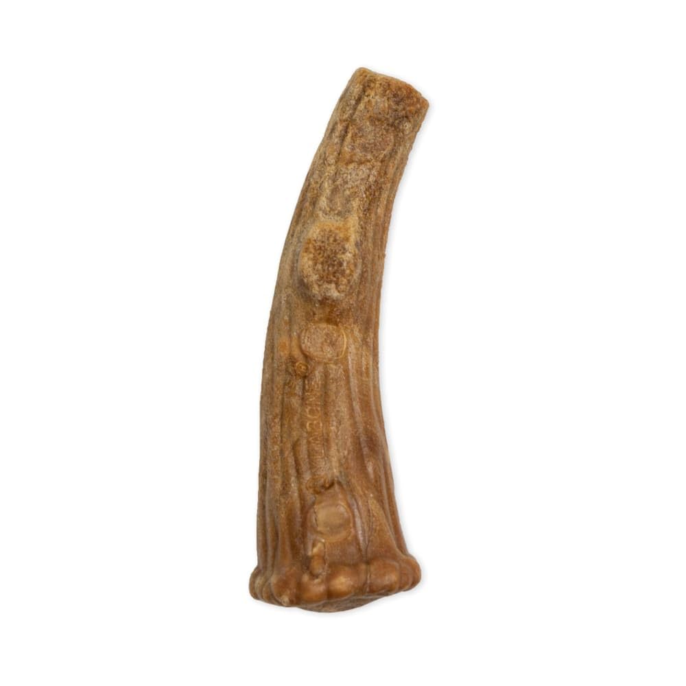 Nylabone Nubz Edibles Antler venison aroma closeup emphasizes flavor appeal