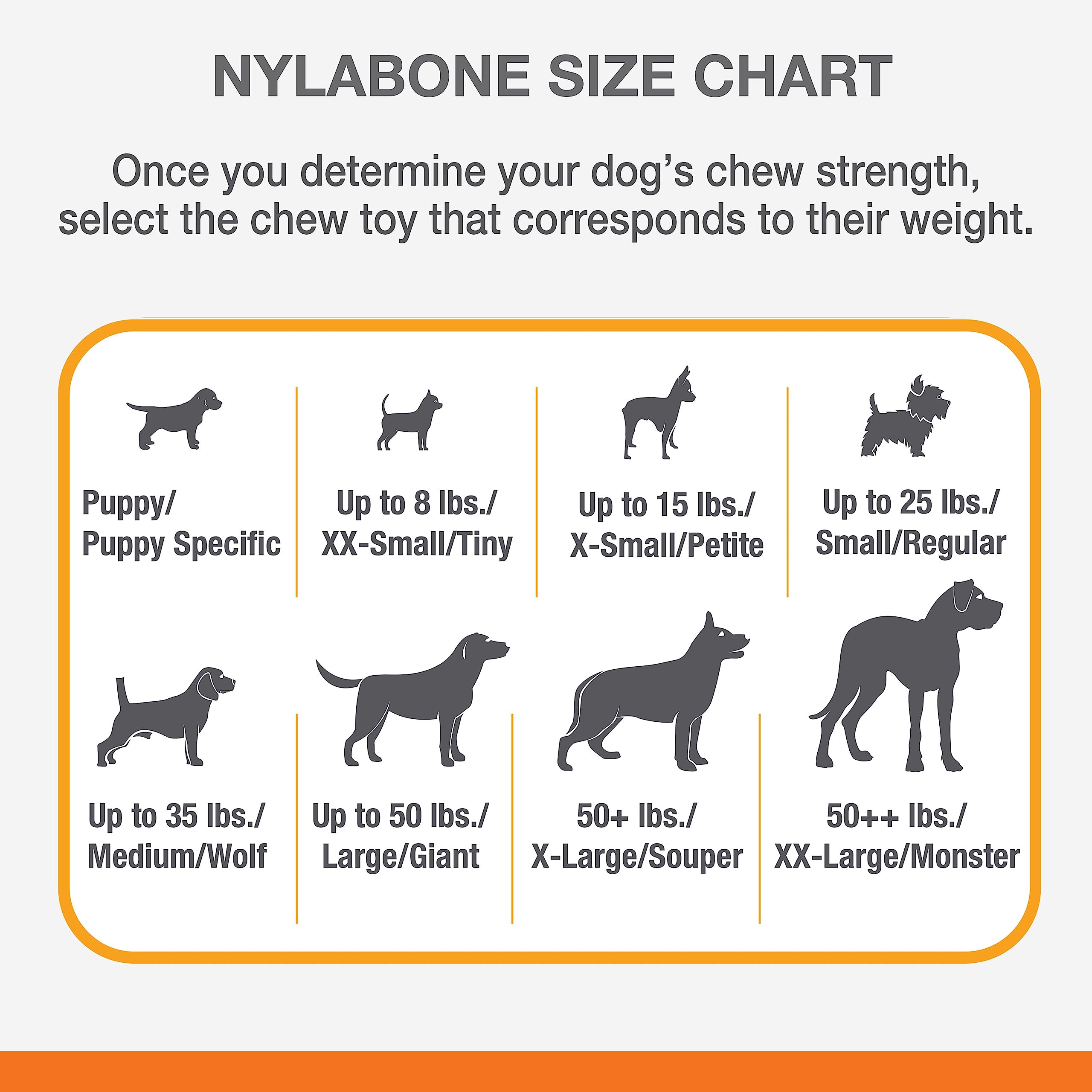 Nylabone Original Bone Power, tamaño grande para perros hasta 23 kg.