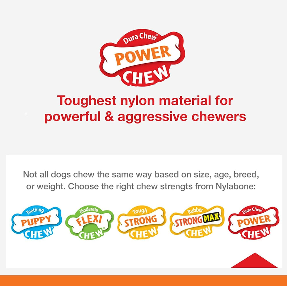 Nylabone Power Chew Braided Bully Stick Alternative textured-surface detail