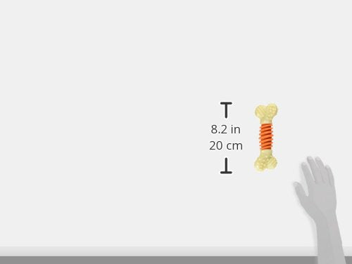 Nylabone PRO Action Dental Bone bacon flavor boosts chewing engagement.