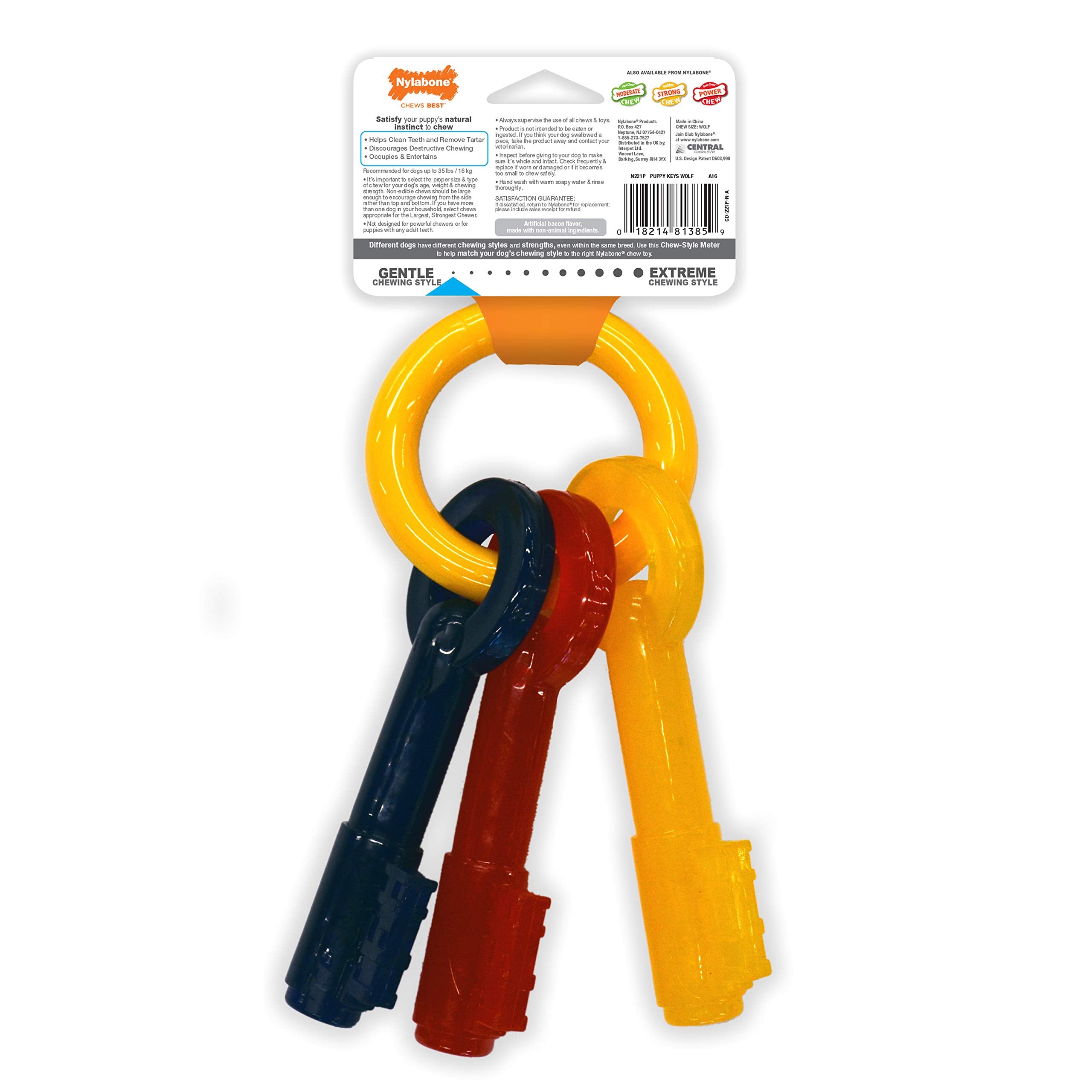 Nylabone Puppy Chew Soft Texture Safe for Puppies.