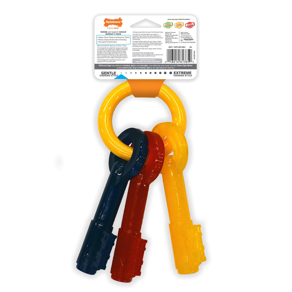 Nylabone Puppy Chew Soft Texture Safe for Puppies.