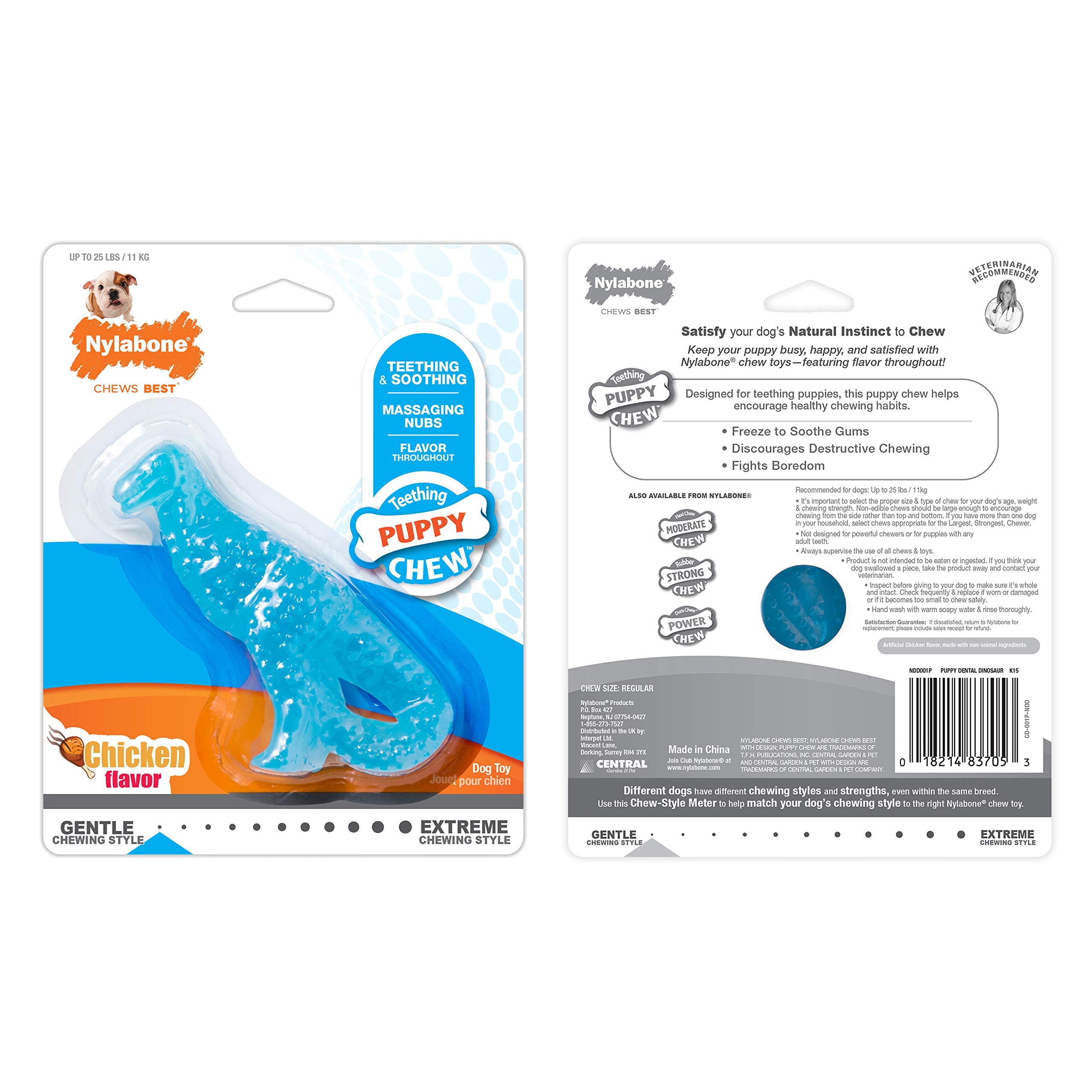 Nylabone durable-textures-variety kit features multiple chew styles.