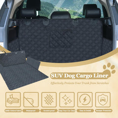 NYLSYT SUV Cargo Liner non-slip backing adds stability during drives.