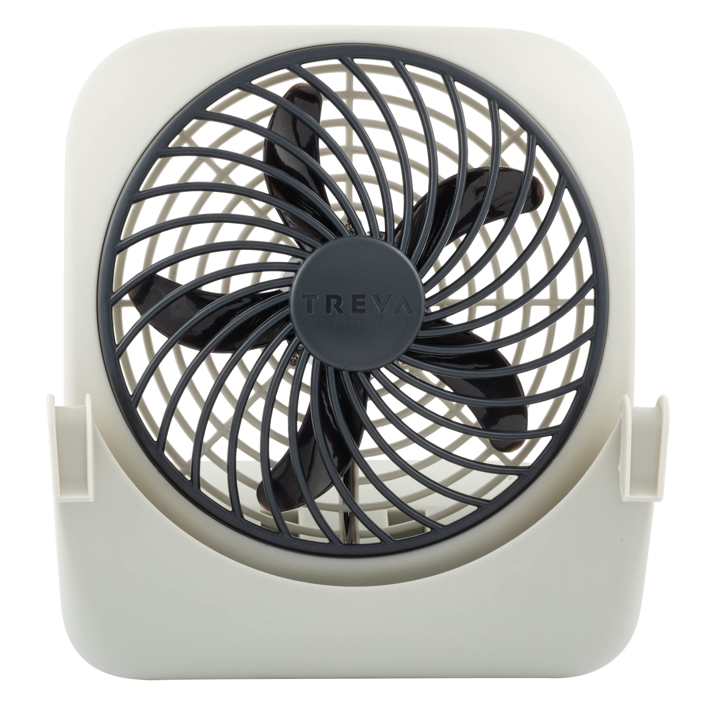 O2COOL Treva battery-powered fan for crate cooling anywhere.