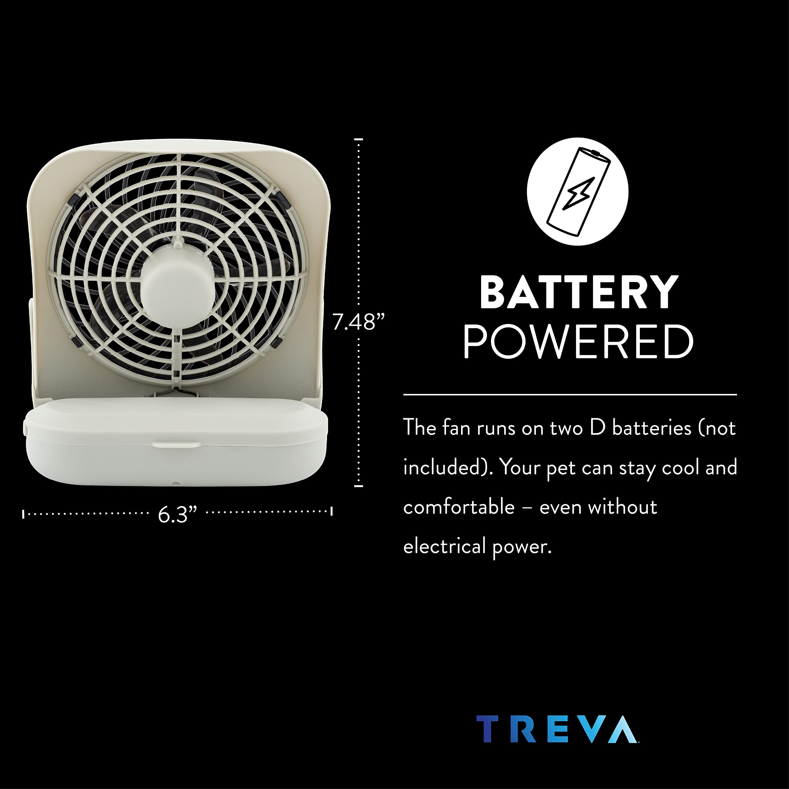 O2COOL Treva easy-install bracket lets you clip on quickly.