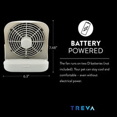 O2COOL Treva easy-install bracket lets you clip on quickly.