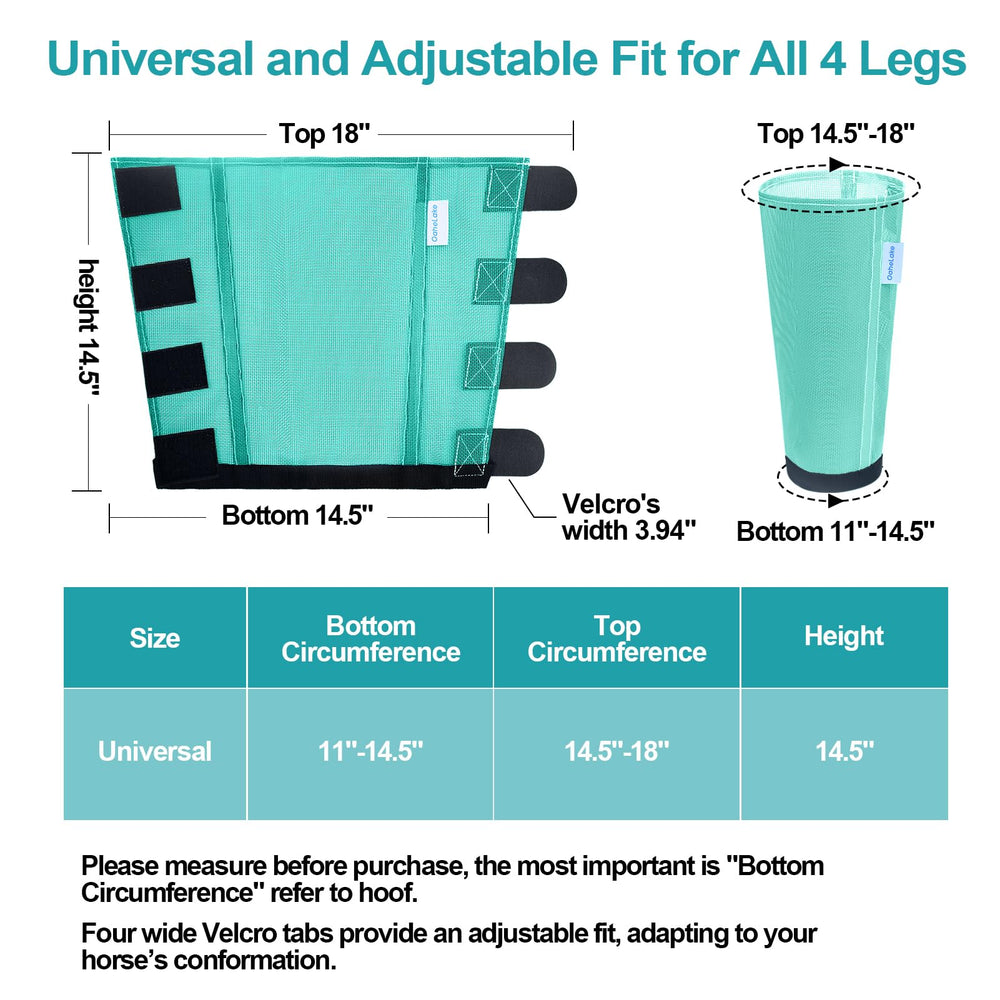 OAHELAKE mint boots reveal breathable mesh and universal sizing for versatile use.