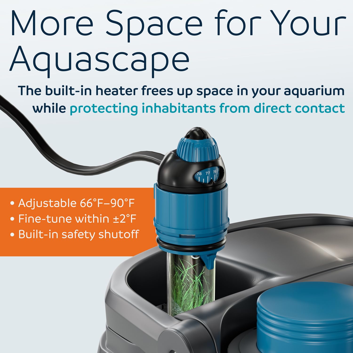 OASE BioMaster 2 Thermo 350 safety locks illustrate spill-free maintenance