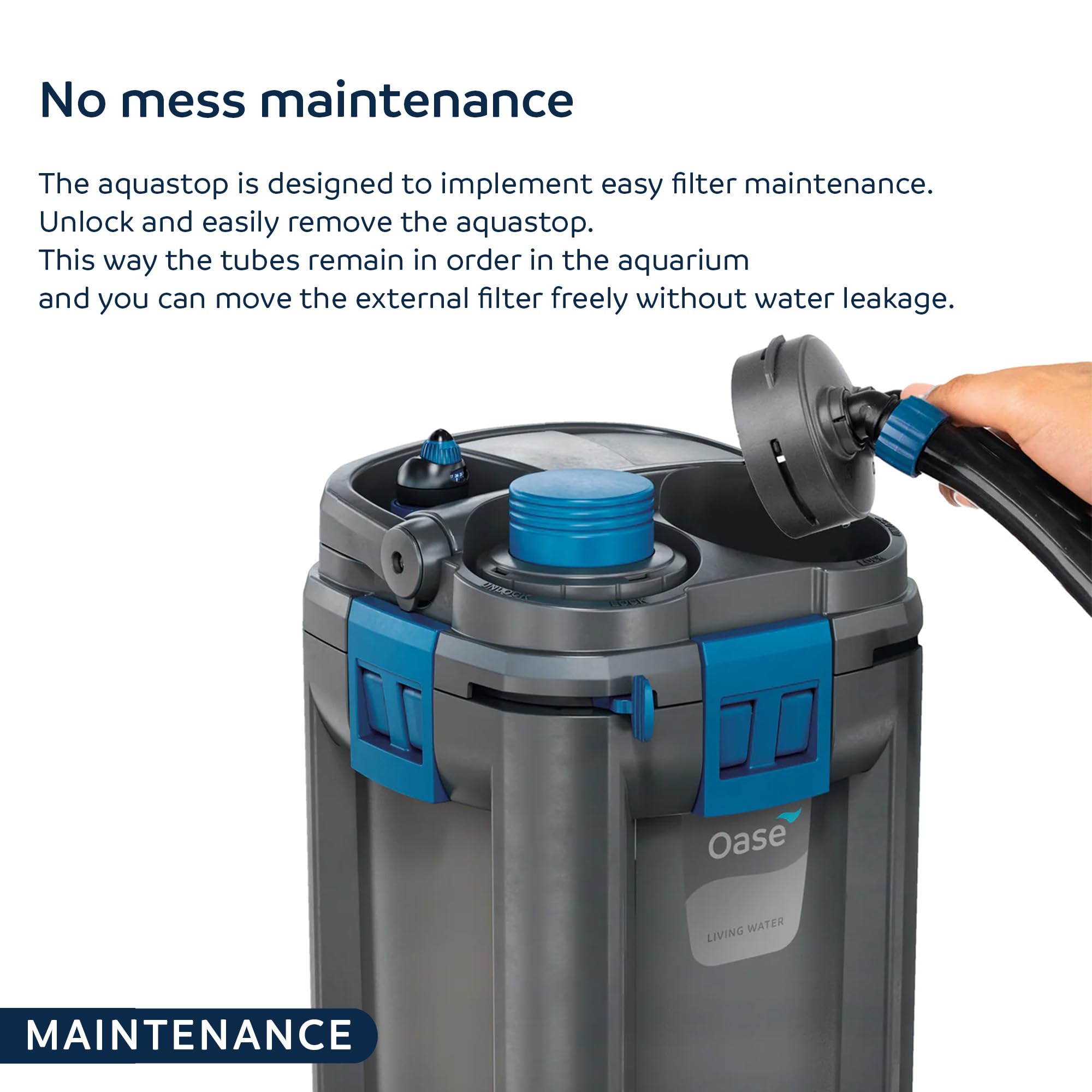 OASE Biomaster Thermo 600 adjustable flow for customized filtration.