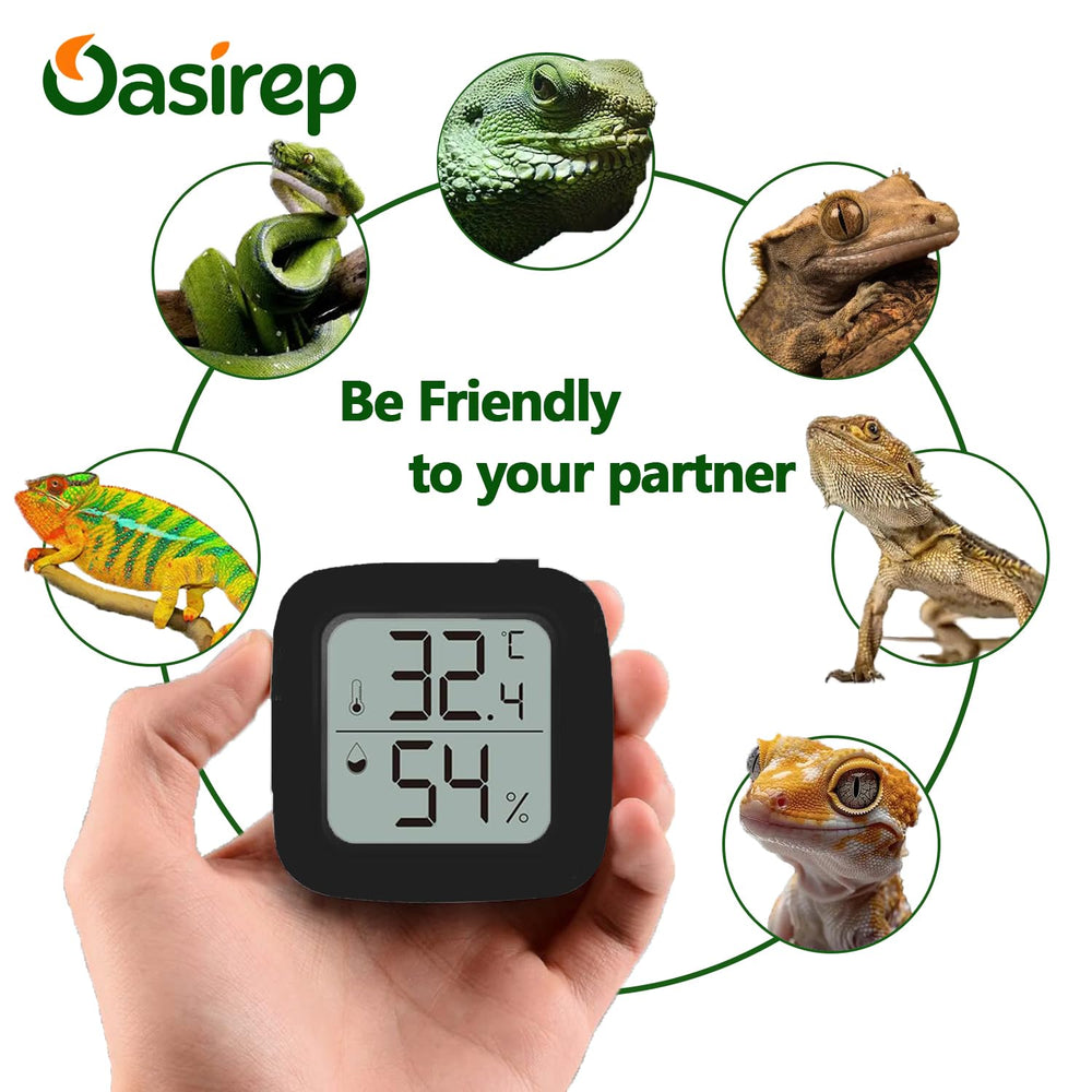 Oasirep compact 2-pack fits small terrariums and incubations.