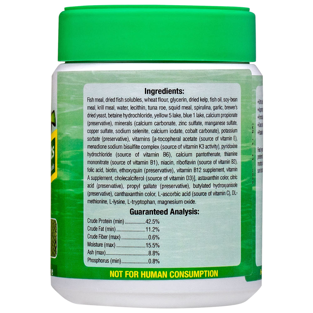 Ocean Nutrition Formula Two Pellets closeup of soft pellets ideal for easy digestion