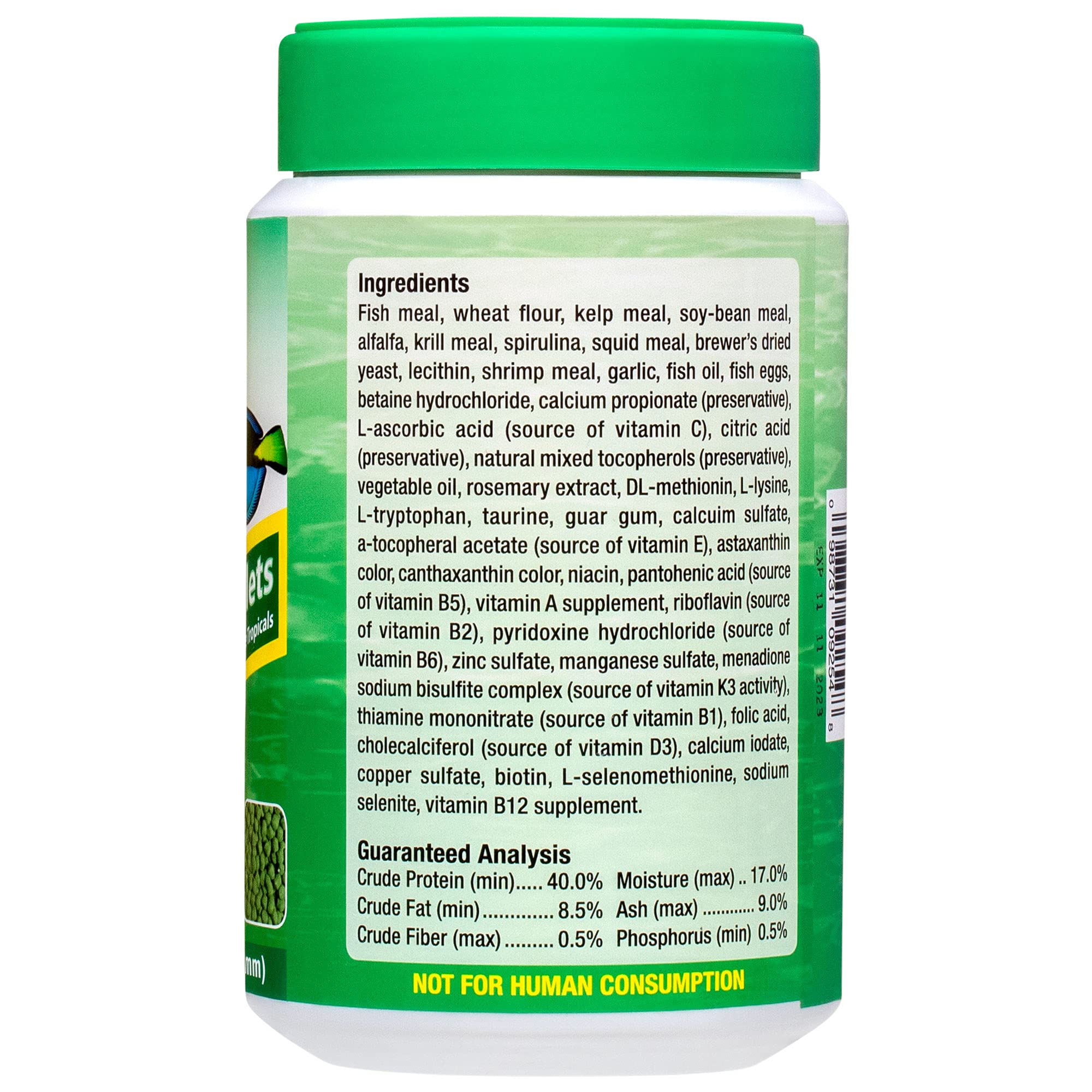 Ocean Nutrition Formula Two Pellets soft-pellets close-up demonstrates easy sinking and gentle digestion for tropical fish.