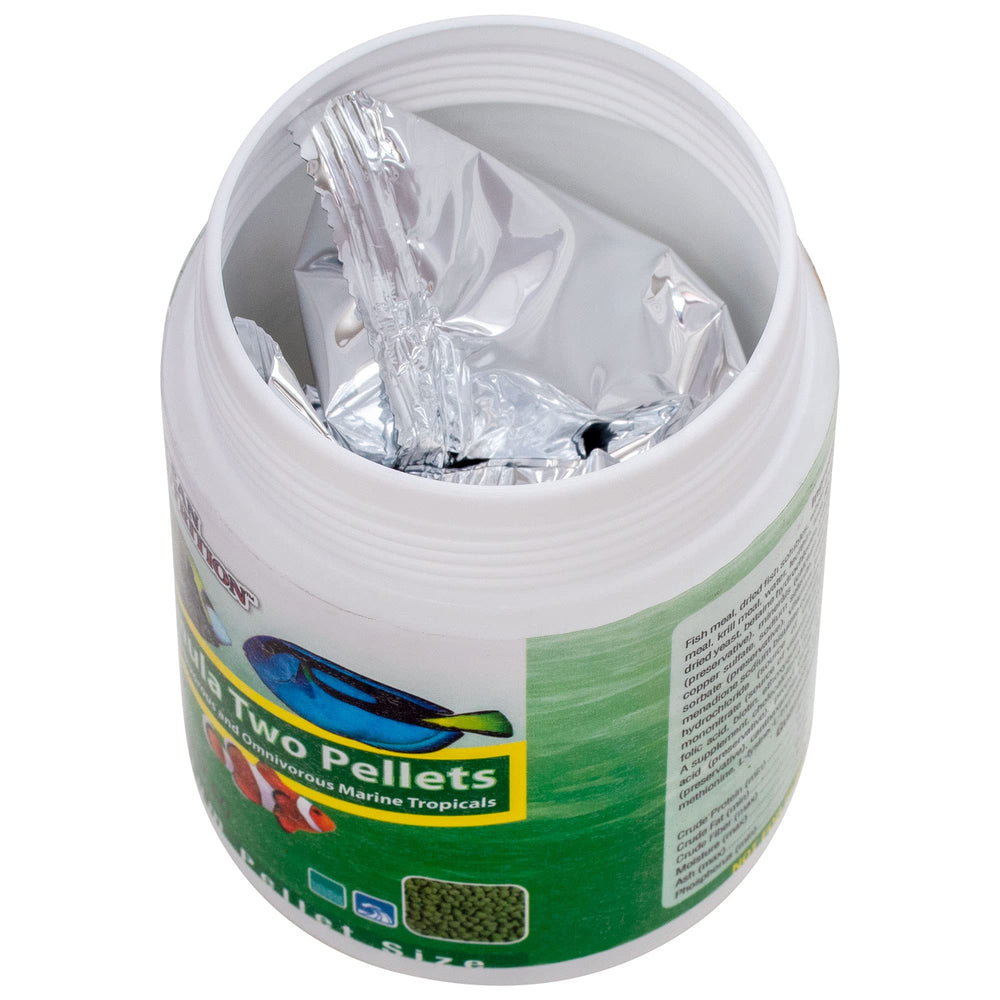Ocean Nutrition Formula Two Pellets water-friendly formula keeps tank clear