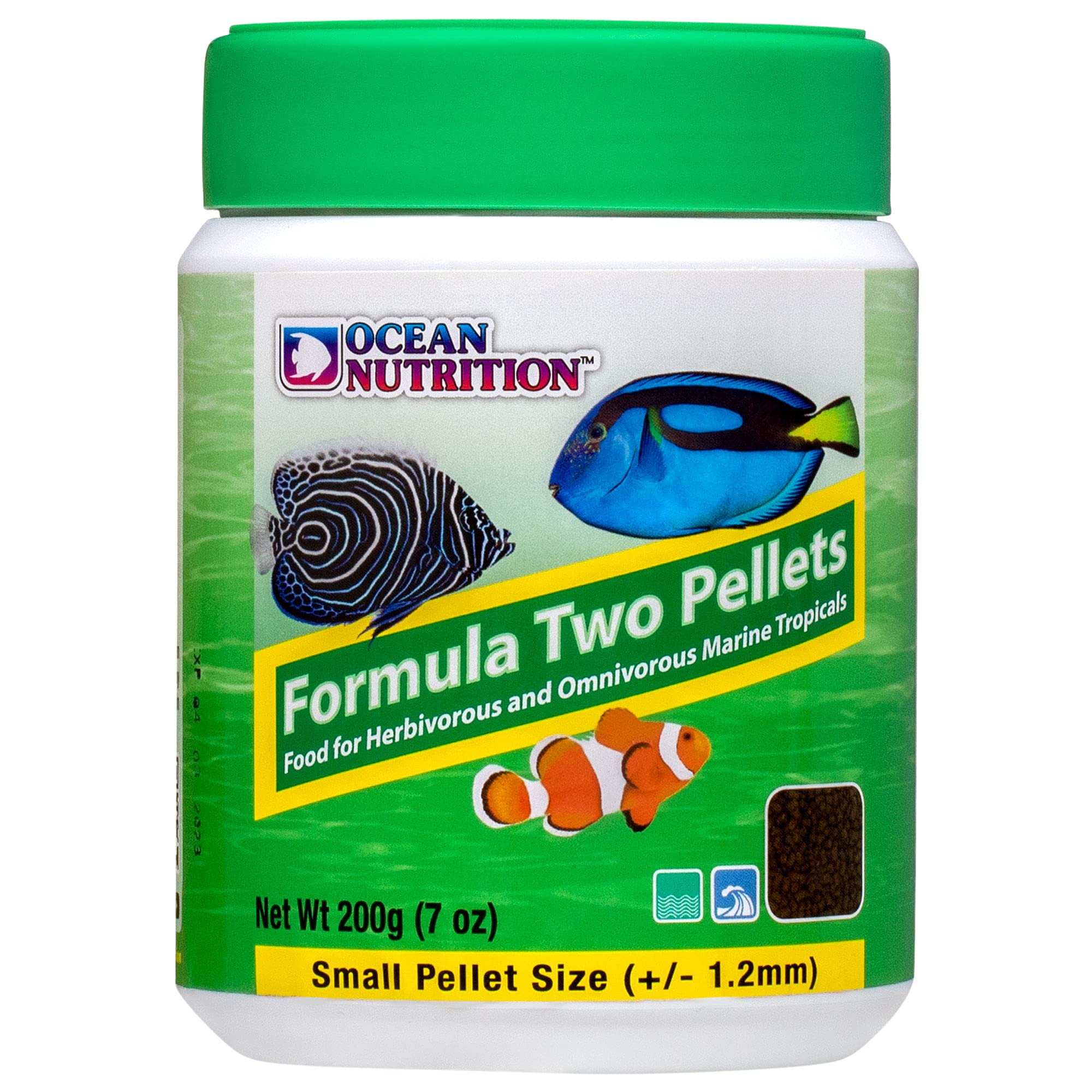 Digestión lenta optimizada con Formula Two Pellets para peces tropicales