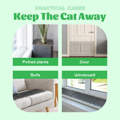 OCEANPAX cat deterrent mats 16-pack protect furniture and counters.