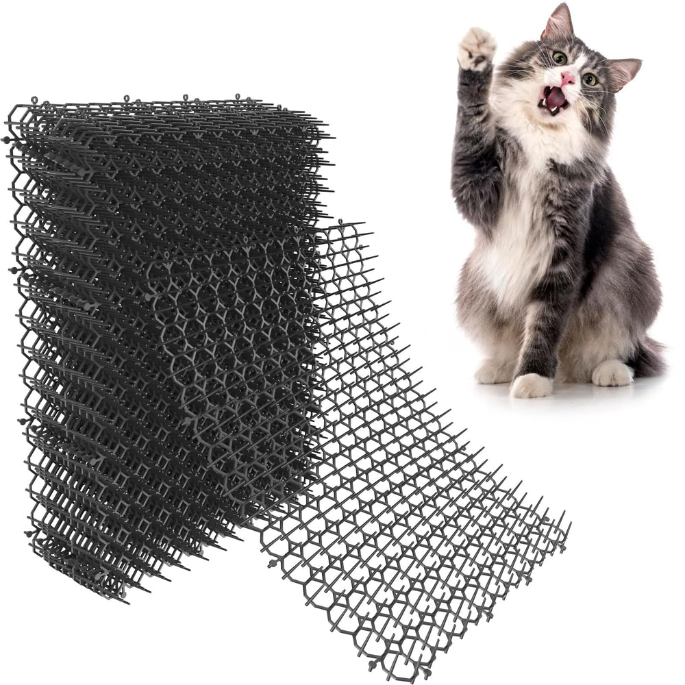 OceanPAX cat scat mat 16x13-inch setup deters pets from furniture