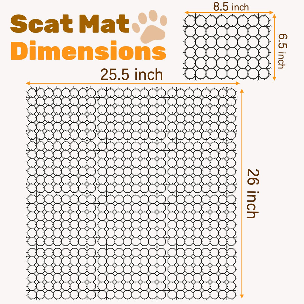 OceanPAX scat mat easy to install with flexible layout for quick room setup.