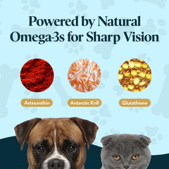 OcluVet Vision Chews con omega-3 para nutrición ocular