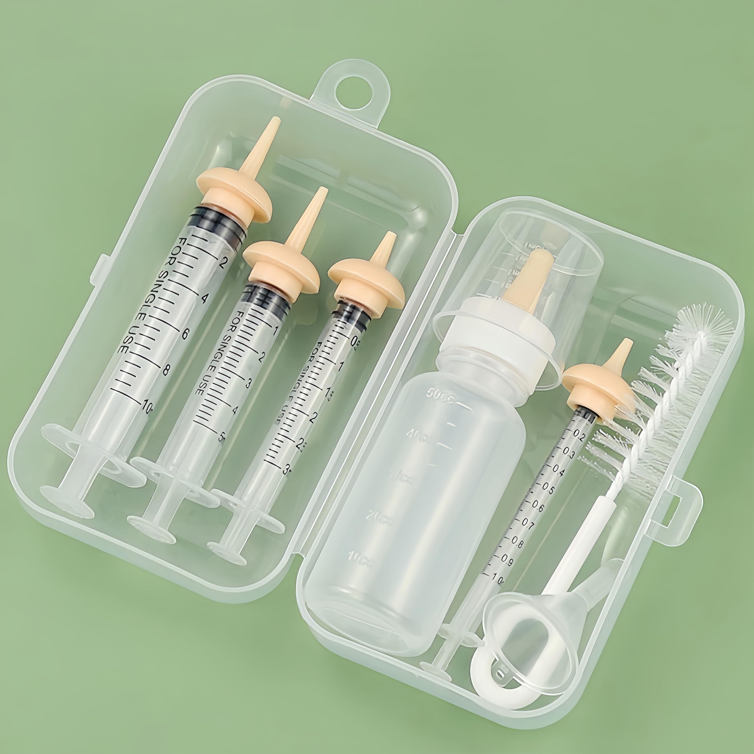 OCTKITE pet nursing kit bottle 50ml for precise newborn feeding and hand-rearing.