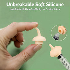 OCTKITE liquid-syringe pack ensures accurate formula dispensing.