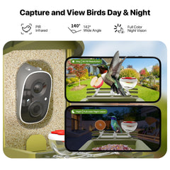 oddkont night-vision mode records clear footage after dark for extended viewing