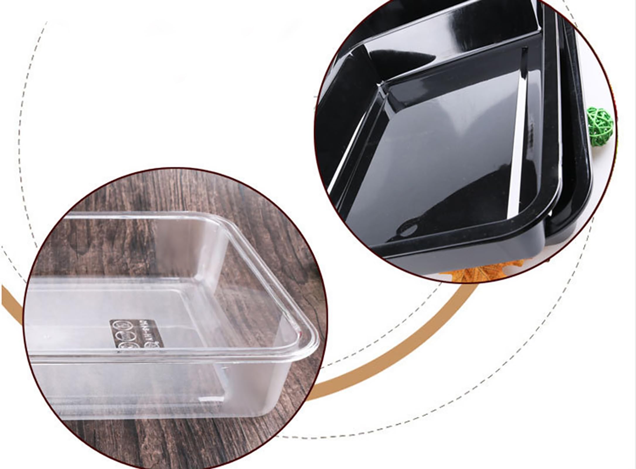 OMEM terrarium decor tray – versatile decor element for enclosures