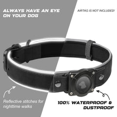 Odokele AirTag collar padded interior provides comfortable daily wear for active dogs