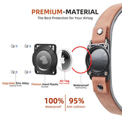 Odokele AirTag dog collar waterproof design for rainy walks