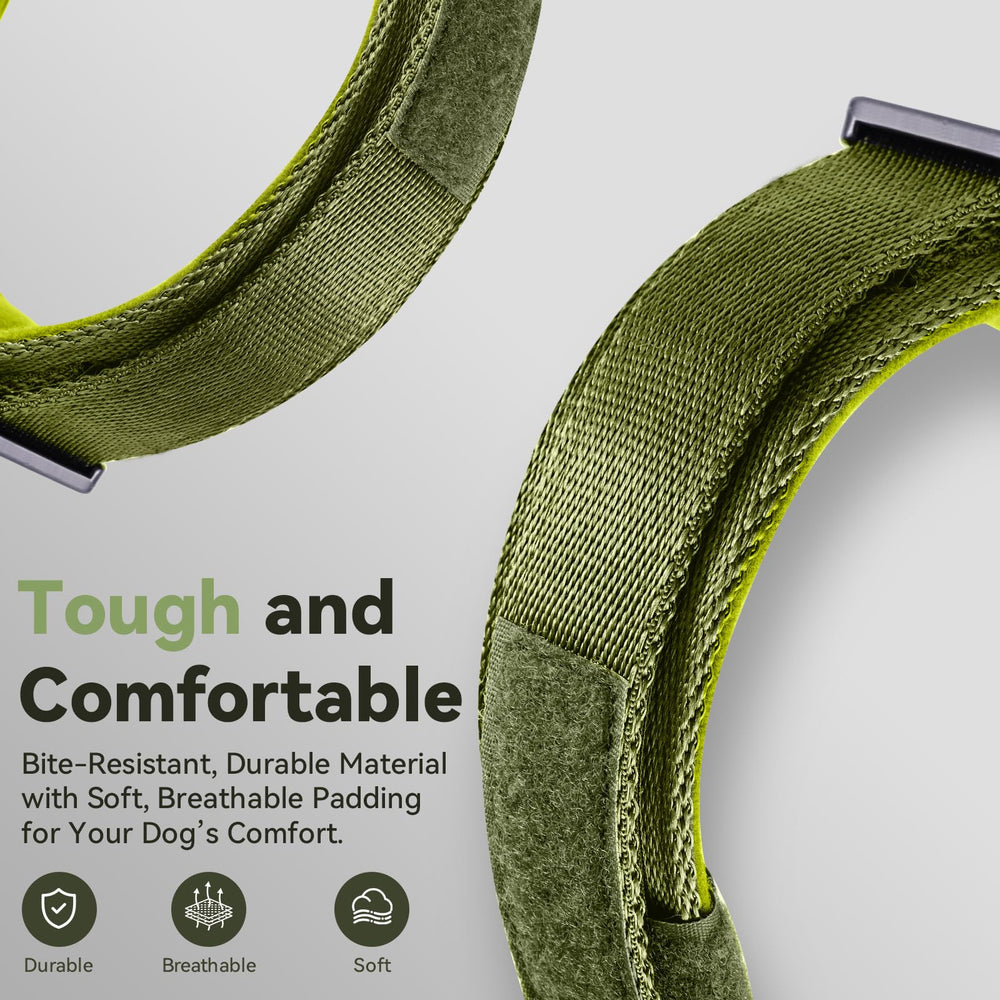 Odokele three-size-range ensures a secure fit for medium to large dogs.