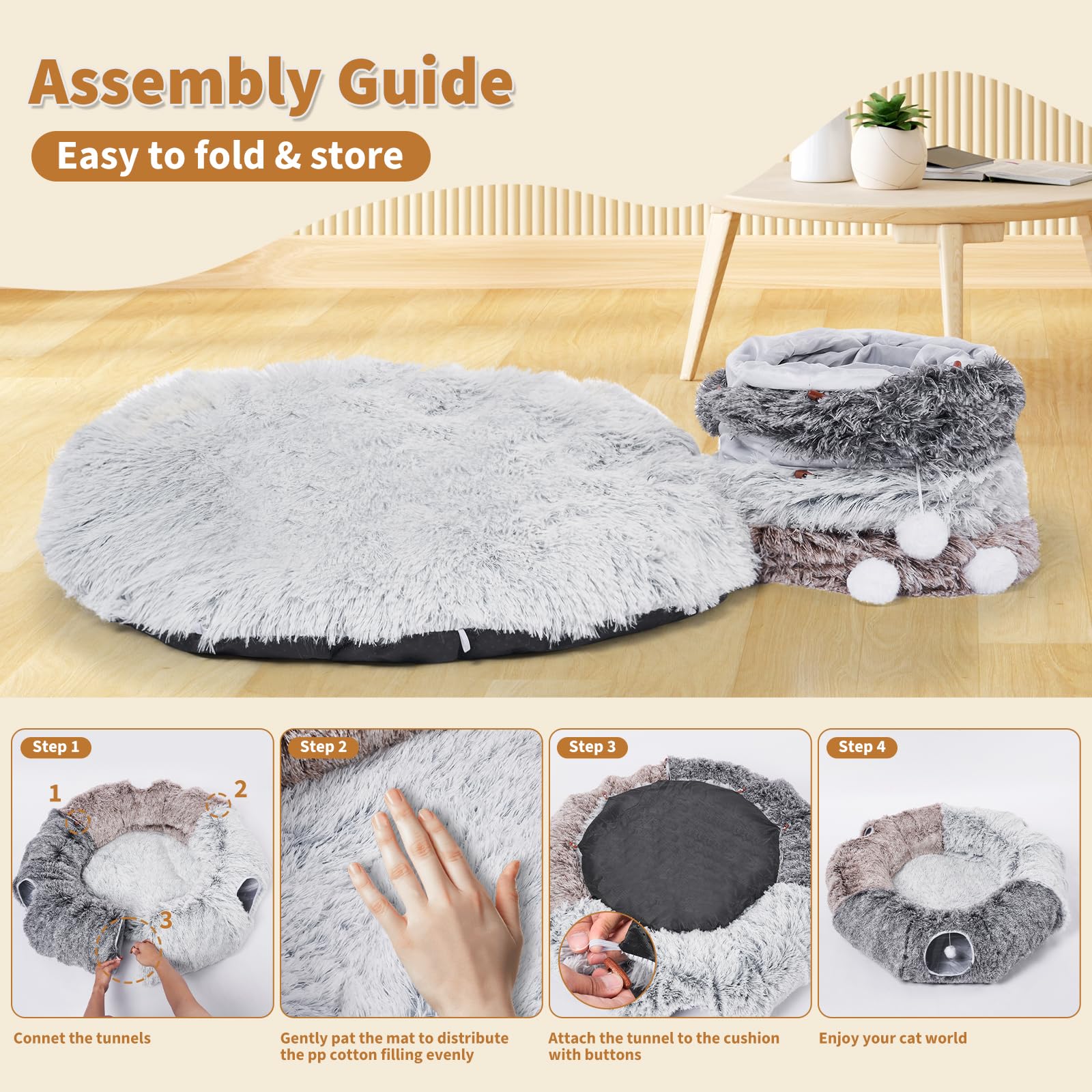 Odoland 20-pcs cat toys kit – varied enrichment for curious cats.