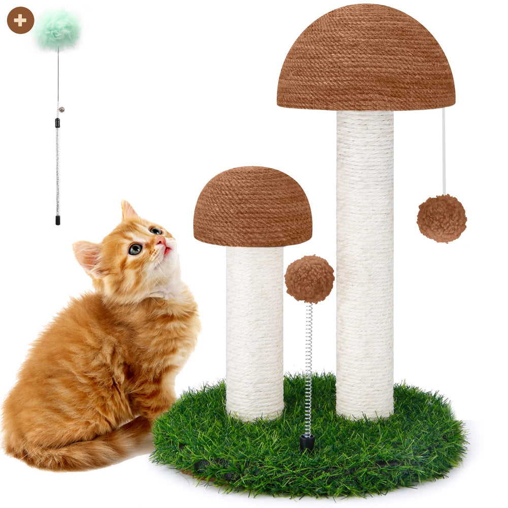 Odoland room-decor friendly scratch post blends with home aesthetics