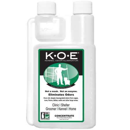 Odorcide KOE penetrates odor source in floors and walls