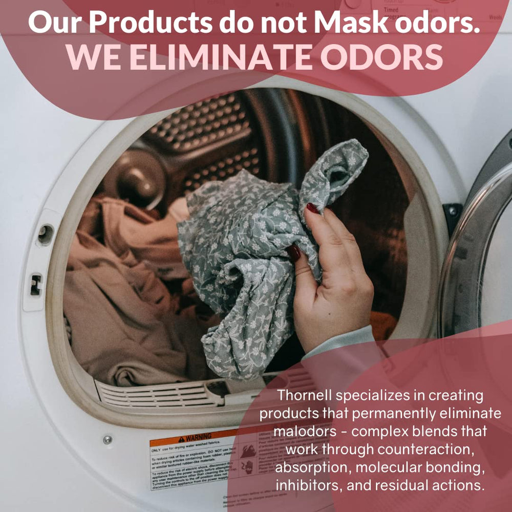 Odorcide Laundry Odor Eliminator in washer during cycle