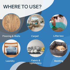Odorcide Thornell Cat Odor-Off on fresh carpet illustrates a cleaner space.