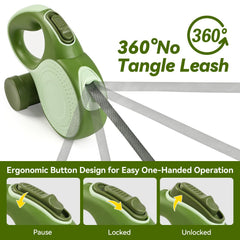 ODRIEW leash with LED light enables safer night walks for dogs