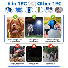 ODRIEW LED light aids nighttime walks with improved visibility.
