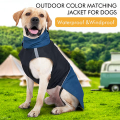 ODSSDAPU dog warm coats waterproof-fabric for rain and snow protection